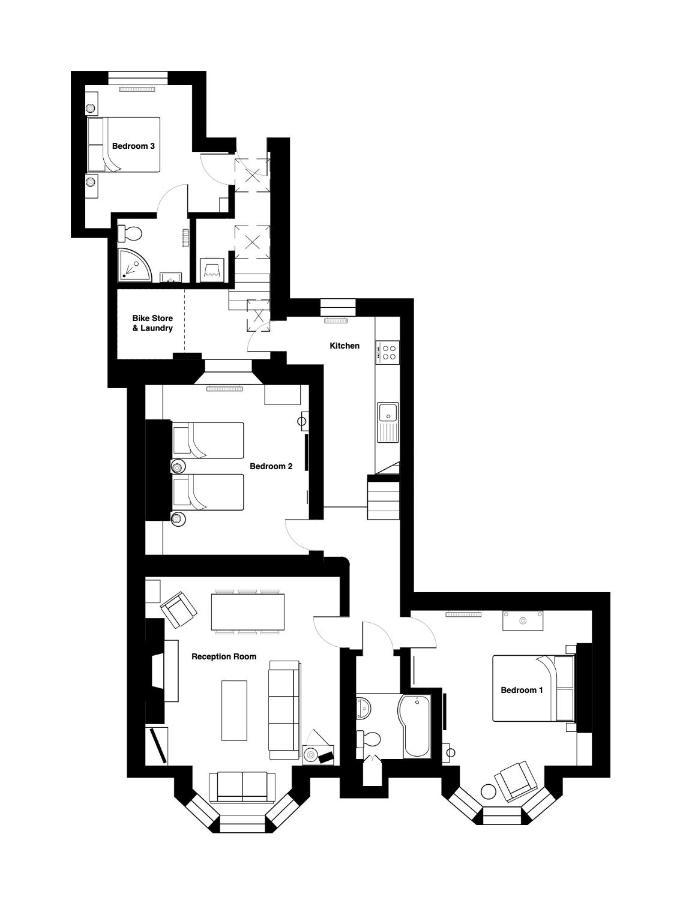 The Servant'S Quarters Уитби Экстерьер фото